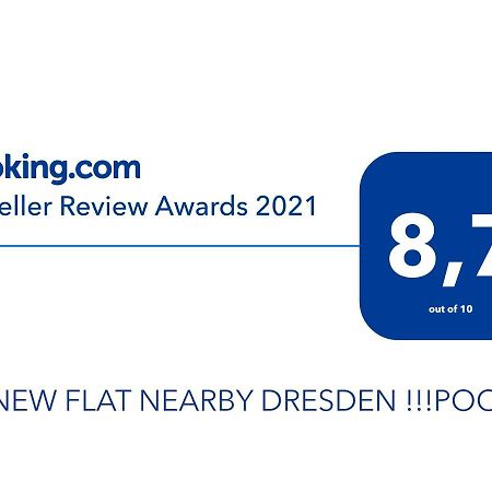 All NEW FLAT NEARBY DRESDEN !!!POOL!!! Frauendorf  Eksteriør bilde